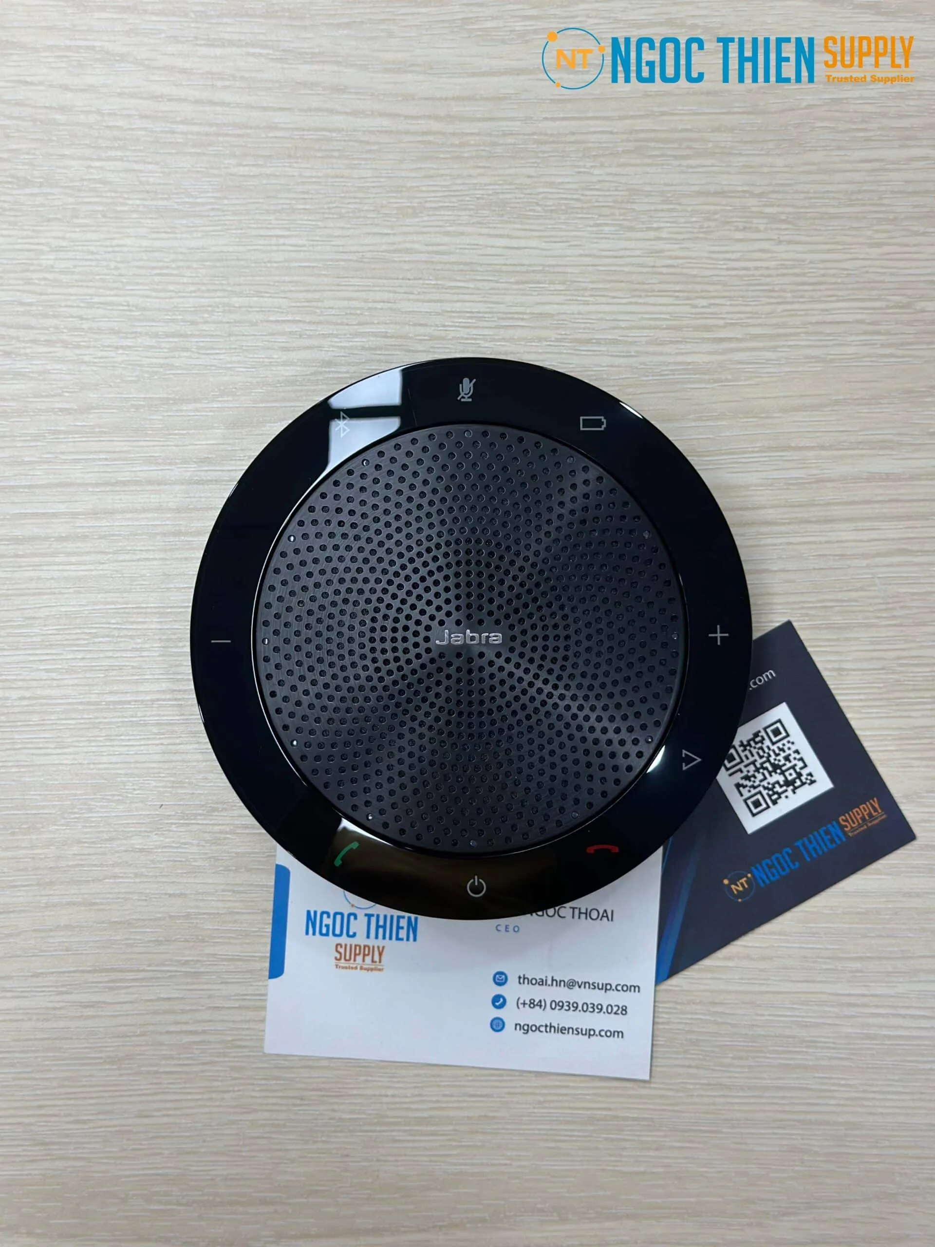 loa hội nghị không dây jabra speak 510 ms kết nối dễ dàng