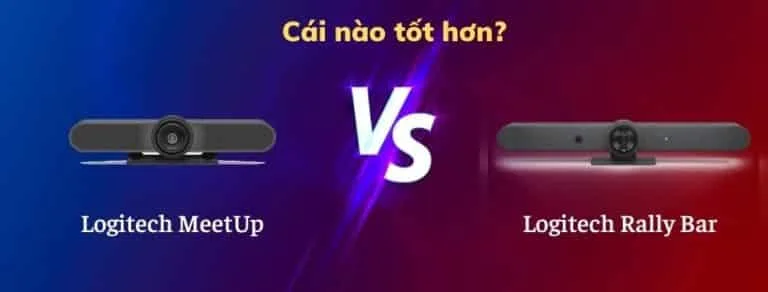 Logitech MeetUp vs Rally Bar