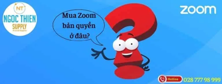 Mua Zoom bản quyền ở đâu?