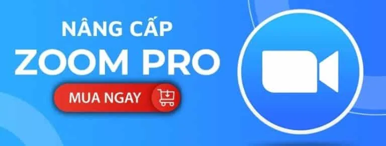Nâng cấp tài khoản Zoom Pro giá rẻ
