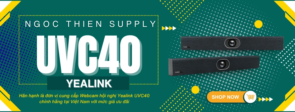 ngọc thiên là đơn vị cung cấp camera hội nghị yealink uvc40 chính hãng tại việt nam
