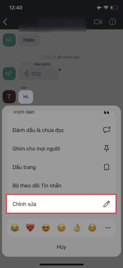 Cách chỉnh sửa tin nhắn trên Zoom