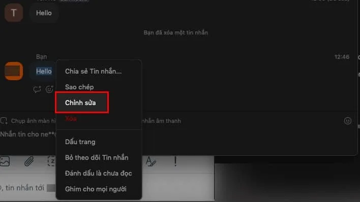 Cách chỉnh sửa, xóa tin nhắn trên Zoom trên máy tính