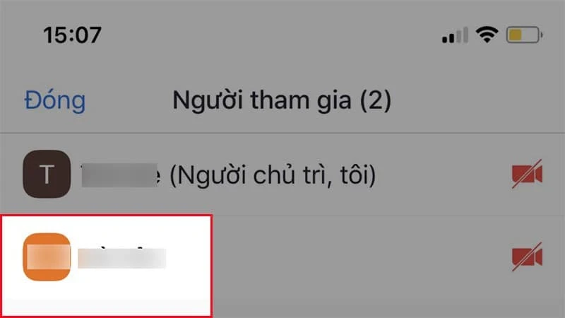 Cách kick người khác ra khỏi Zoom trên điện thoại