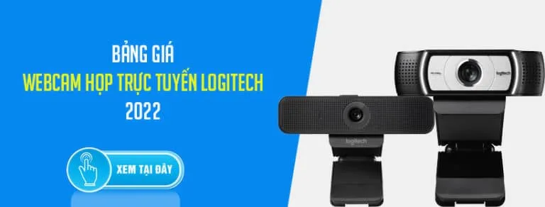 Bảng giá webcam họp trực tuyến Logitech 2022