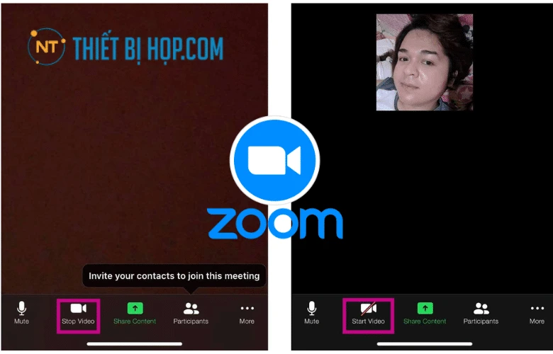 Hướng dẫn cách bật và tắt camera trên Zoom trên điện thoại