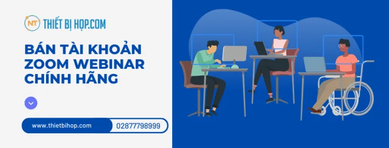 Bán tài khoản Zoom Webinar chính hãng