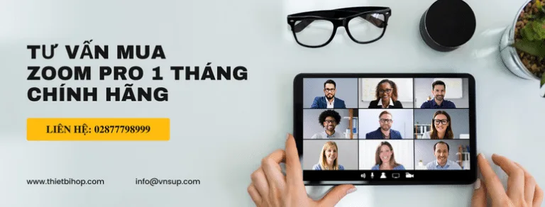 Tư vấn mua Zoom Pro 1 tháng chính hãng