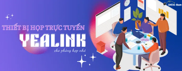 thiết bị họp trực tuyến yealink cho phòng họp nhỏ