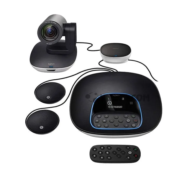 webcam hội nghị logitech group + mic mở rộng