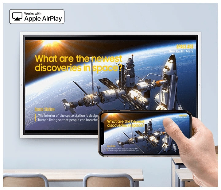 Flip Pro 65 LH65WMBWBGCXXV inch tích hợp AirPlay 2
