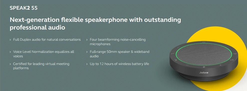 Jabra Speak2 55 UC & MS câu hỏi thường gặp