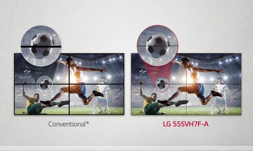 lg 55svh7f-a giảm khoảng cách hình ảnh