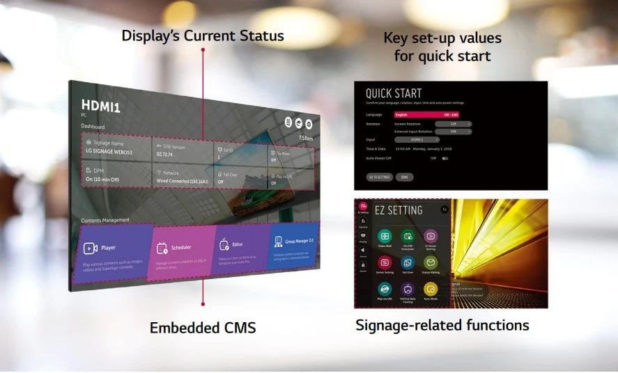 lg 55svh7f-a có menu thân thiện