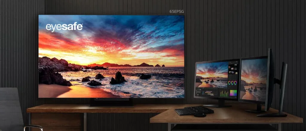 màu sắc chính xác với màn hình oled rộng
