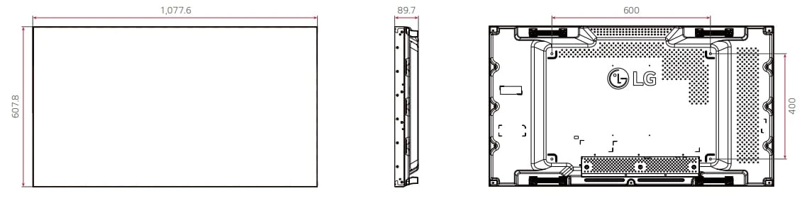 thông số kỹ thuật lg 49vl5g