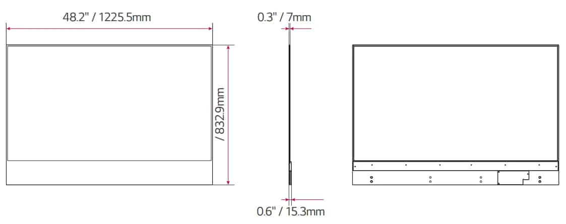 thông số kỹ thuật lg 55ew5ft-a