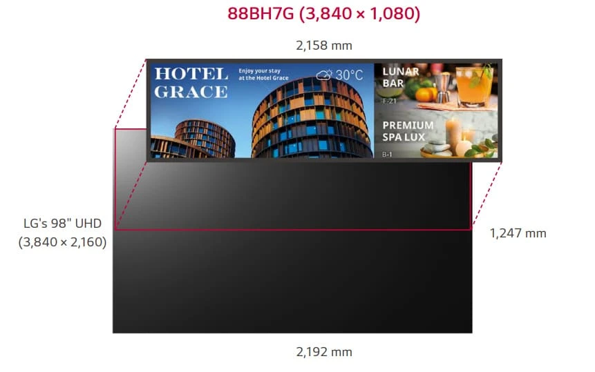 lg 88bh7g chất lượng hình ảnh cao