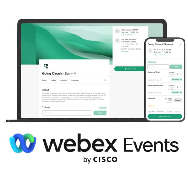 bản quyền phần mềm cisco webex events