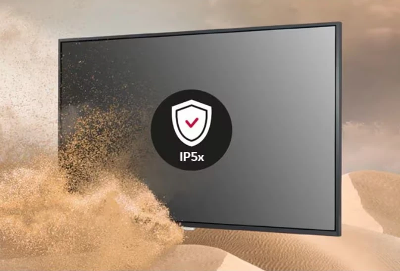 thiết kết được chứng nhận ip5x