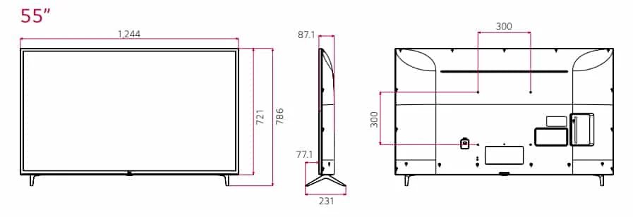thông số kỹ thuật lg 55ut640s