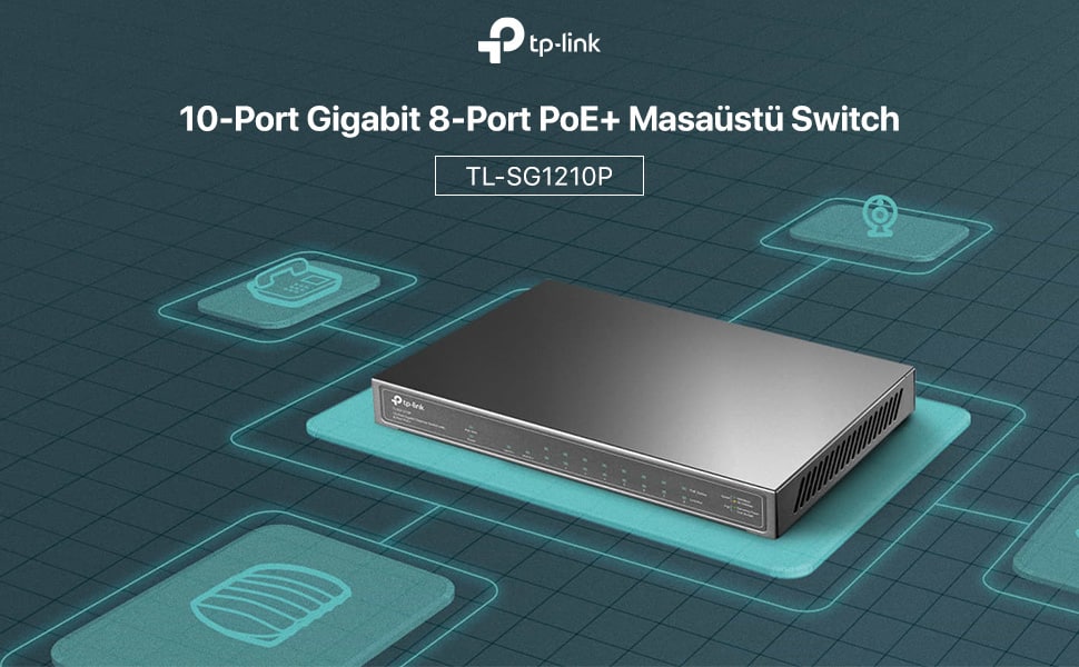 10 port gigabit 8 port poe