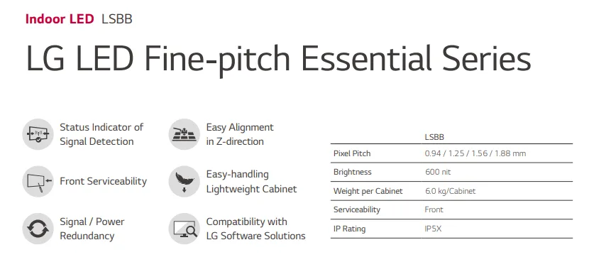 LSBB015 features