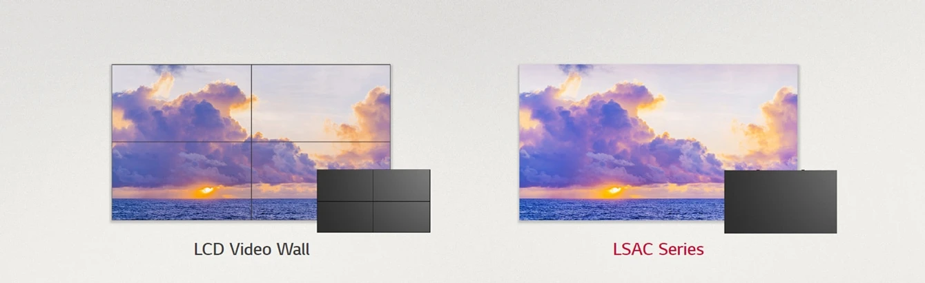 So sánh màn hình LED LG LSAC025 và màn hình LCD