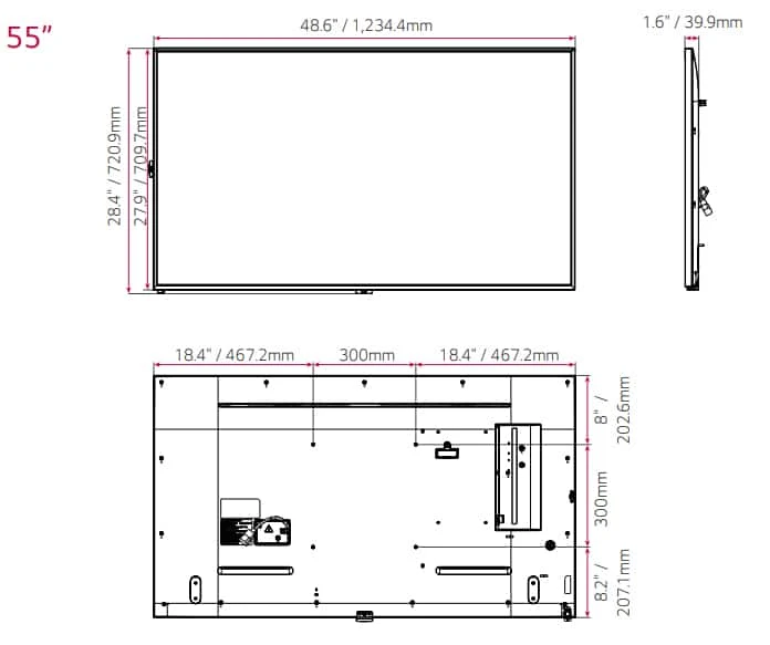thông số màn hình lg 55uh5f-h