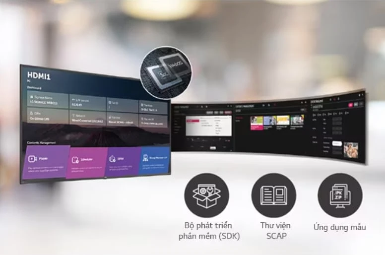SOC mạnh mẽ với webos