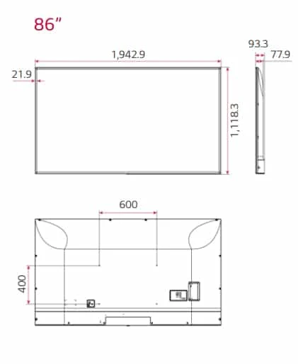thông số kỹ thuật lg 86ul3g-b