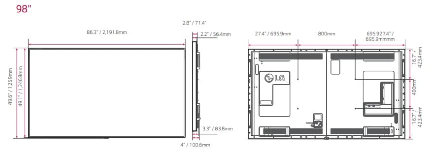 thông số kỹ thuật lg 98uh5f-h