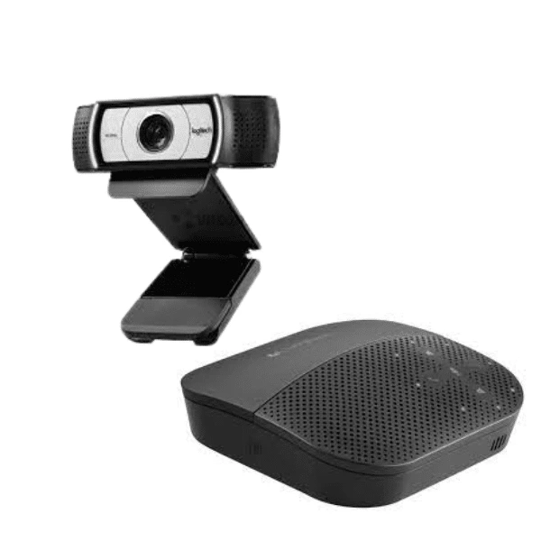 Logitech C930E + Logitech P710E