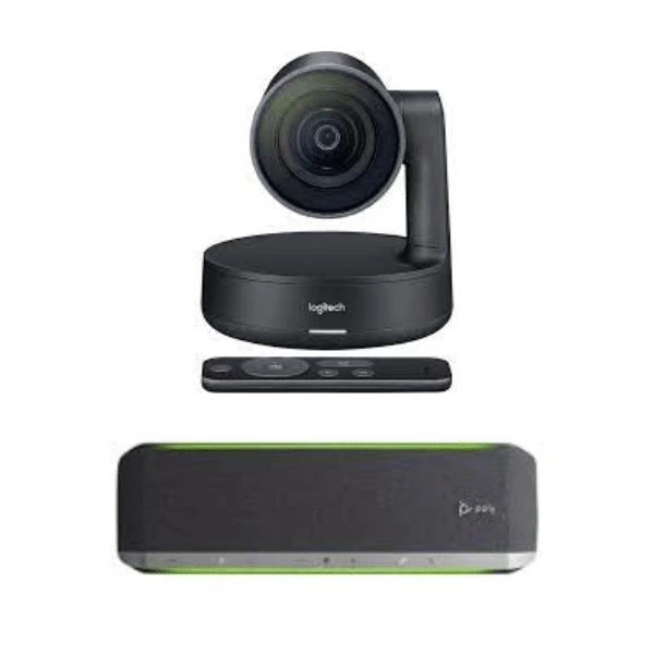 Logitech Rally Camera 4K + Poly Sync 60