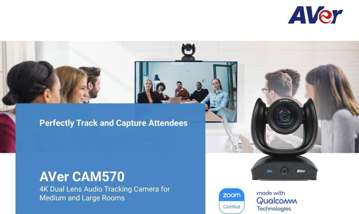 camera hội nghị aver cam570