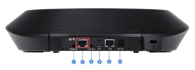 mặt sau loa ngoài fone540