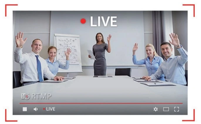 trình phát video trực tiếp