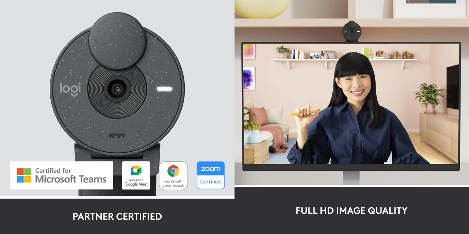webcam cho doanh nghiệp logitech brio 305