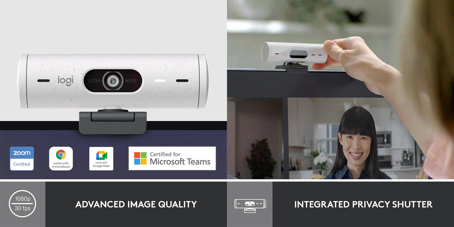 webcam cho doanh nghiệp logitech brio 505 white là gì