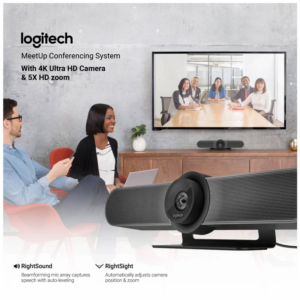 webcam logitech meetup