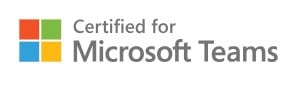 certified for microsoft teams Giải pháp Logitech + Microsoft Teams cho phòng họp trực tuyến