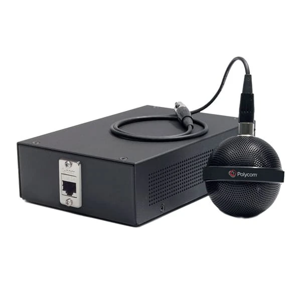 micro treo trần polycom ceiling microphone array black
