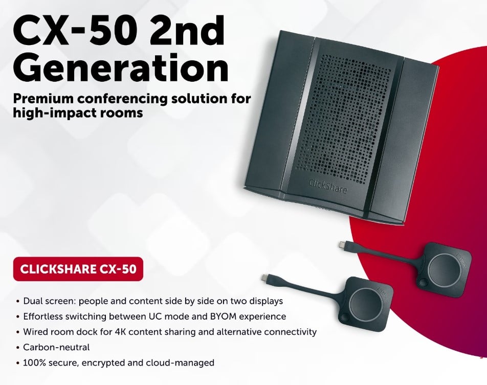 clickshare cx-50 2nd generation là gì