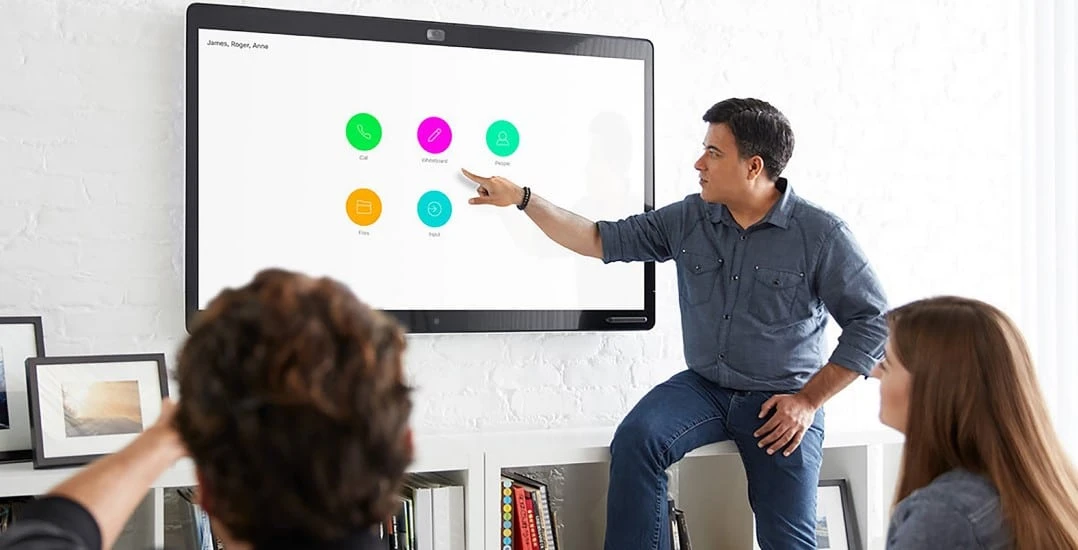 điểm nổi bật cisco webex board 55s