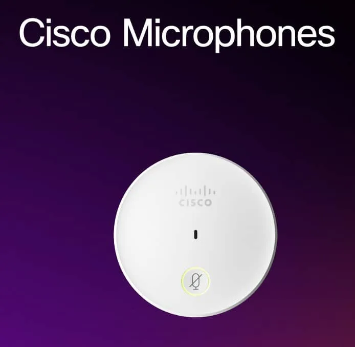 giới thiệu micro đa hướng cisco table microphone