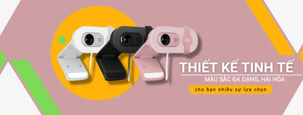 Thiết kế Webcam Logitech Brio 100