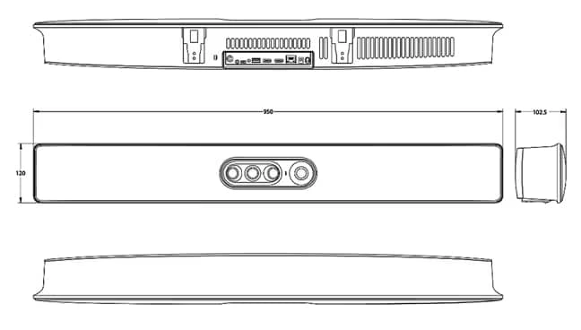 kích thước cisco room kit eq