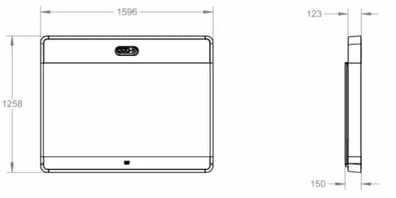 kích thước webex room 70 g2 single (1)
