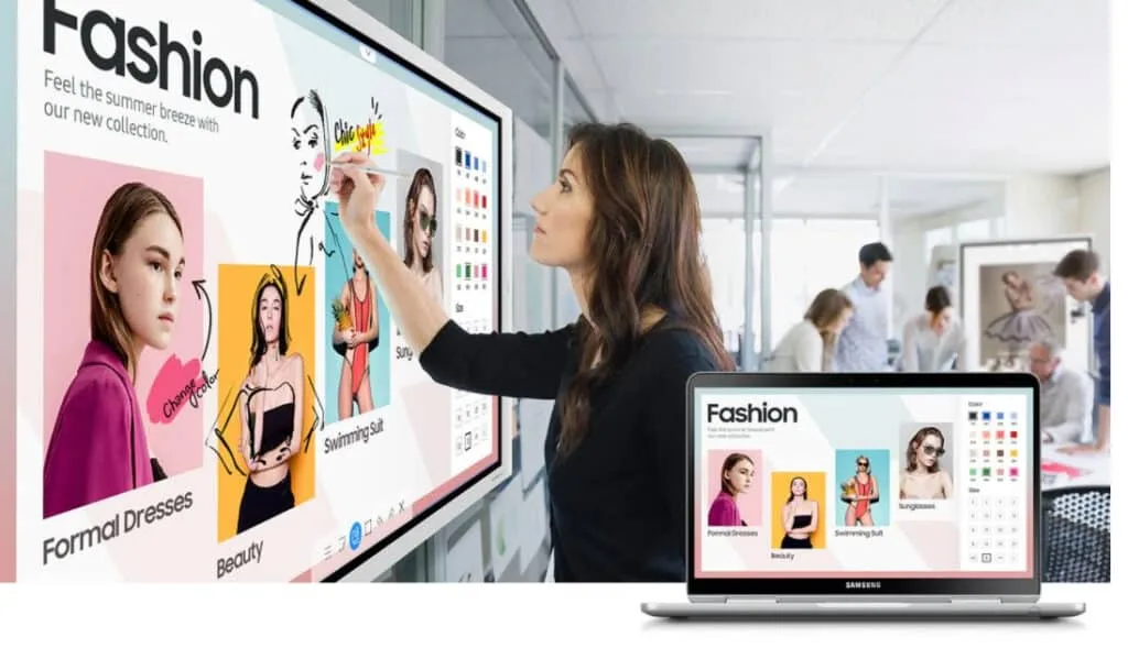 màn hinh tương tác samsung flip2 65 inch