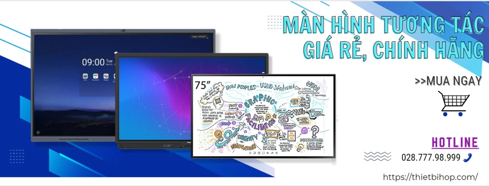 mua màn hình tương tác giá rẻ